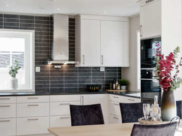 Bilde av kjøkken i husmodellen Greta