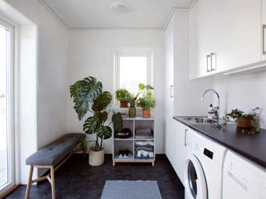 Bilde av vaskerom med groventré - husmodellen Greta