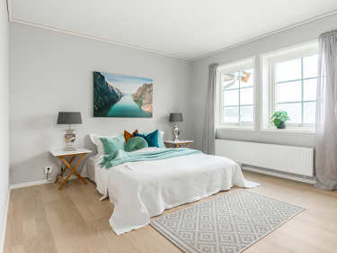 Bilde av master bedroom i huset Henrik