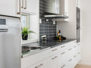 Bilde av kjøkkenbenk i huset Henrik