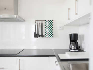 Bilde av kjøkkenbenken i huset Alvar