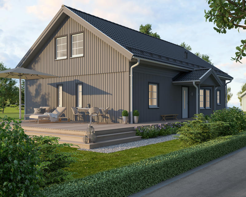 Bilde av husmodellen Edith