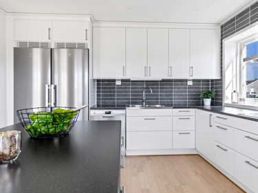 Bilde av kjøkkenet i huset Fanny