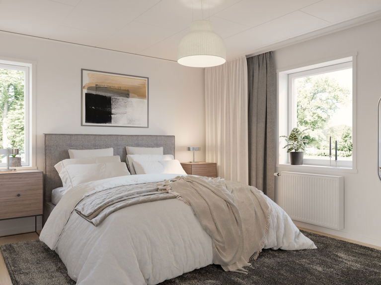 Bilde av master bedroom i huset Mikael