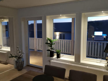 Bilde av mini spotlights i vinduskarm