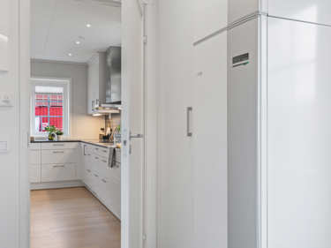 Bilde av Nibe avtrekksvarmepumpe F750 i huset Edvard