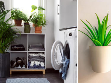 Bilde av innredet vaskerom i et Älvsbyhus