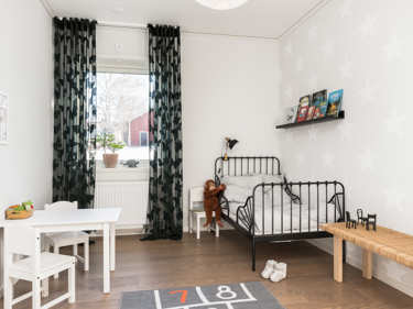 Bilde av barnerom i huset Åse