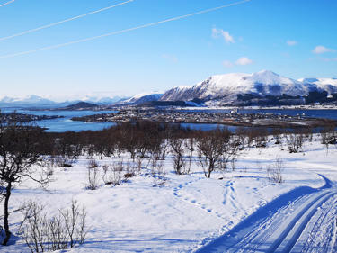 Bilde av naturen i Nord-Norge