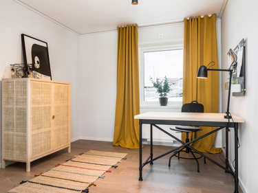 Bilde av hjemmekontor i huset Åse