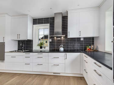 Bilde av kjøkken og hvitevarer fra Electrolux - huset Linnea