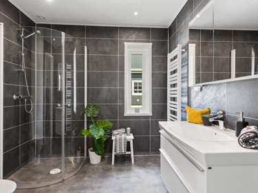 Bilde av baderom i huset Eva