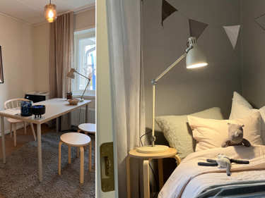 Bilde av barnerom i huset Linnea