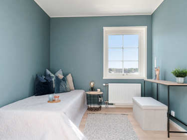 Bilde av gjesterommet i huset Astrid