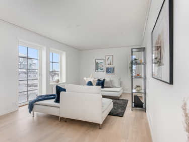 Bilde av sofakrok i huset Henrik