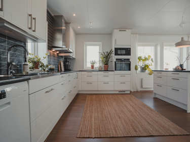Bilde av kjøkken i huset Linnea 2.0