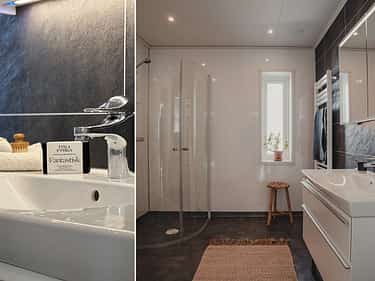 Bilde av baderom i huset Linnea