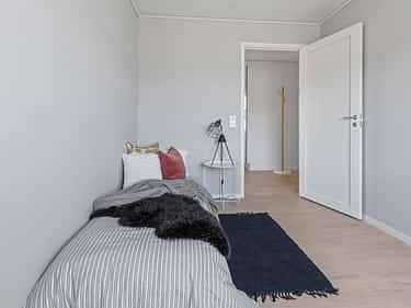Bilde av det lille soverommet i huset Fanny