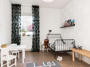 Bilde av barnerom i huset Åse