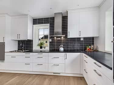 Bilde av kjøkken og hvitevarer fra Electrolux - huset Linnea