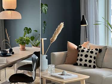 Bilde av stue i huset Linnea