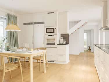 Bilde av kjøkkenet i huset Edith