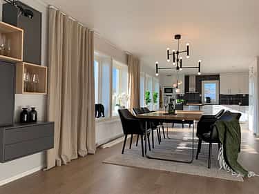 Bilde av spisestue i huset Åse
