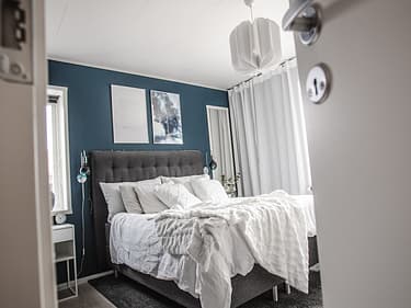 Bilde av soverommet i huset