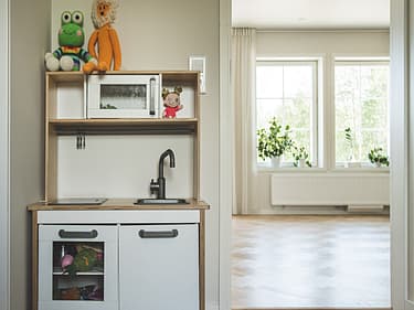 Bilde av leker på barnerommet