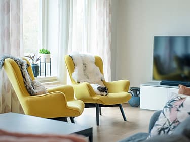 Bilde av godstoler i stua