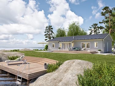 Bilde av husmodellen Mikael
